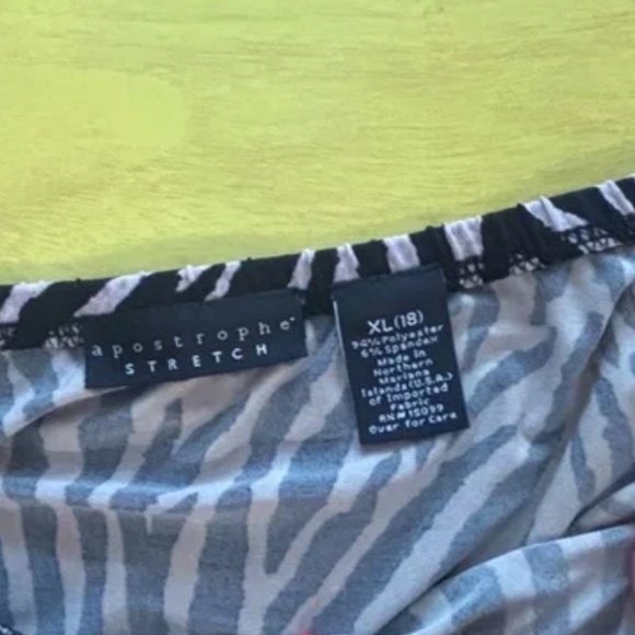 Vintage zebra print stretchy waist , stretchy * accepting offers - Picture 4 of 5